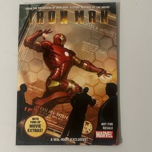 Iron Man Movie Comic Marvel Walmart Exclusive PROMO Security Measures 2008 MCU